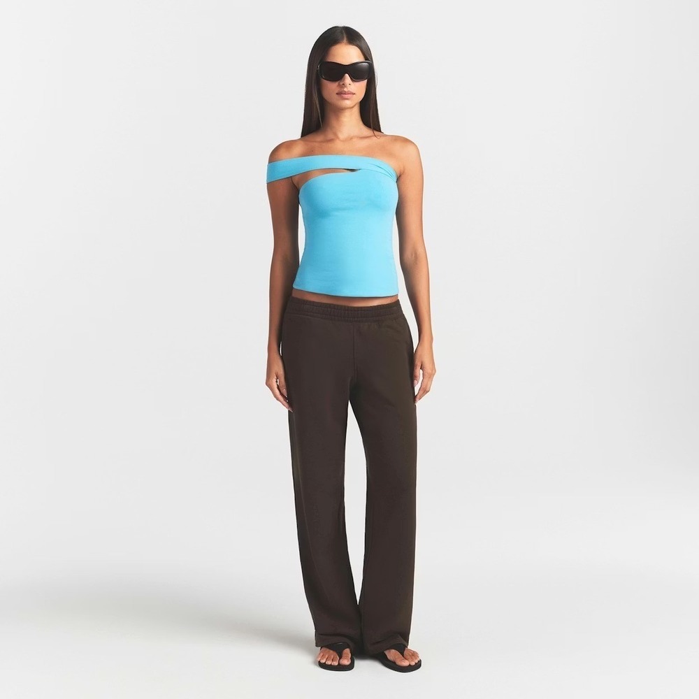 SKIMS Boyfriend Fleece Baggy Sweatpant / Size Small‎ / NWT / MSRP $88